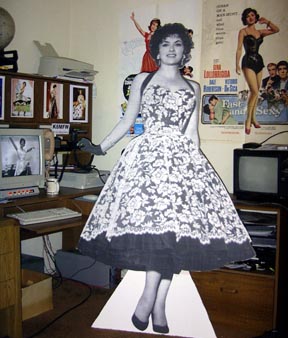 Gina lifesize standup cutout