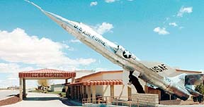 NF-104 at Edwards AFB Test 
Pilot School
