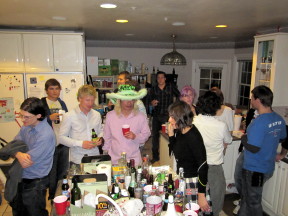 People at Rainbow Mansion for Yuri's Night 2012