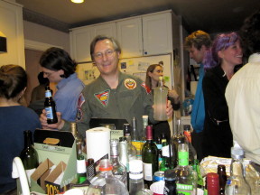 People at Rainbow Mansion for Yuri's Night 2012