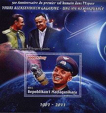 Yuri Gagarin Stamp