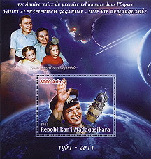 Yuri Gagarin Stamp