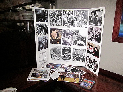 posterboard at Jonathan's party, Yuri's Night 2012